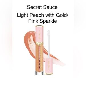 Too Faced Lip Injection Power Pluming Gloss - Secret Sauce ~ NEW